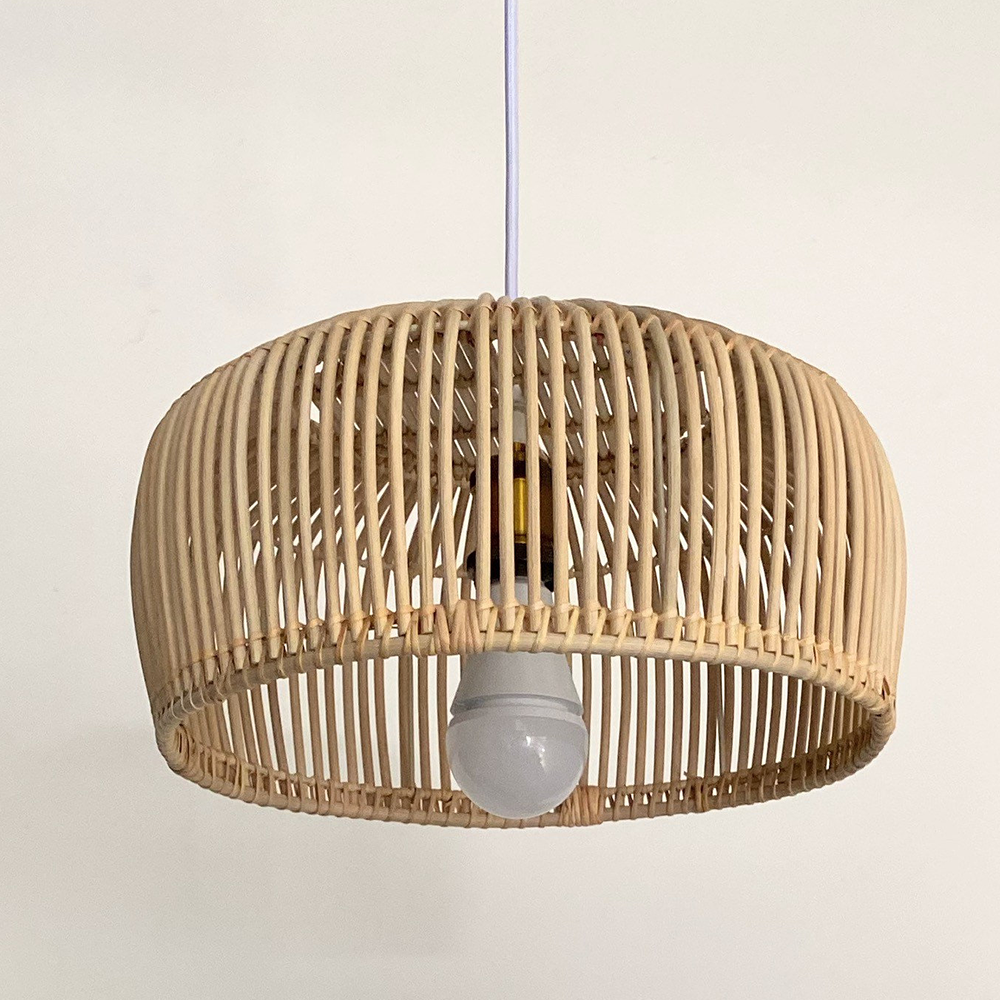 Ritta Noix de Coco Bosquet Suspension Rotin Chambre à Coucher Salle à Manger - Neutralighting
