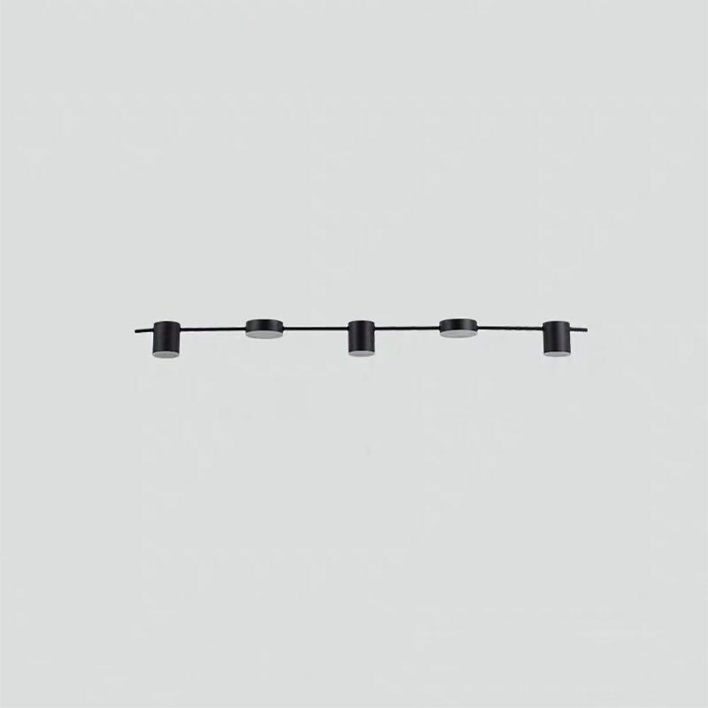 Arisha Modern LED Suspension Or Noir Métal Salon Chambre à Coucher - Neutralighting