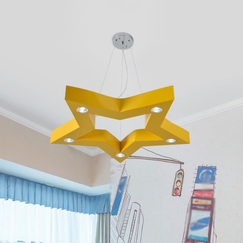 Aria Moderne LED Suspension Jaune Bleu Vert Métal Salle à Manger - Neutralighting