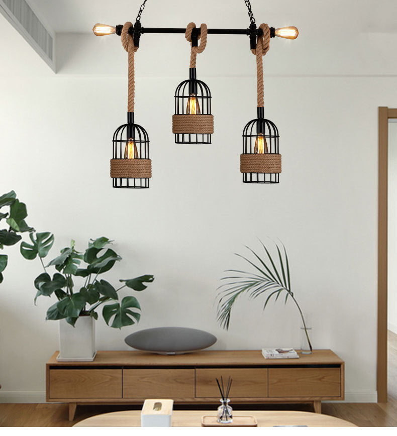 Epoch Suspension LED Rétro en Métal Noir Pour Café/Bar/Salle à Manger - Neutralighting