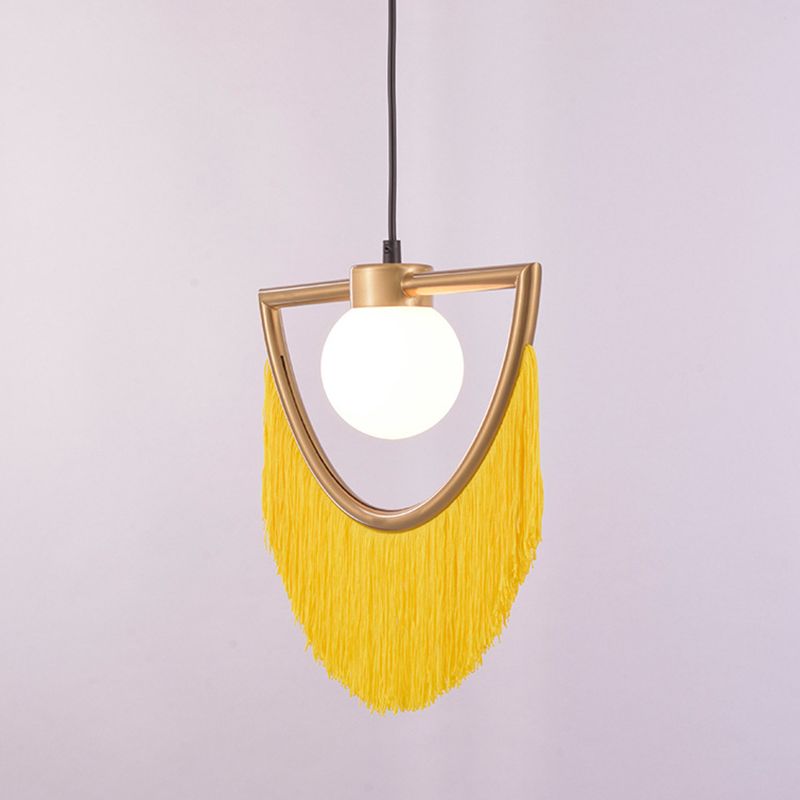 Aria Design Suspension Jaune/Vert/Rose/Café Métal/Tissu Chambre à coucher - Neutralighting