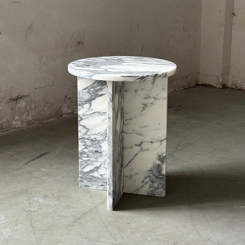 Acariel Modern Minimalist Marble Side Table Accessories - Lamp Copper