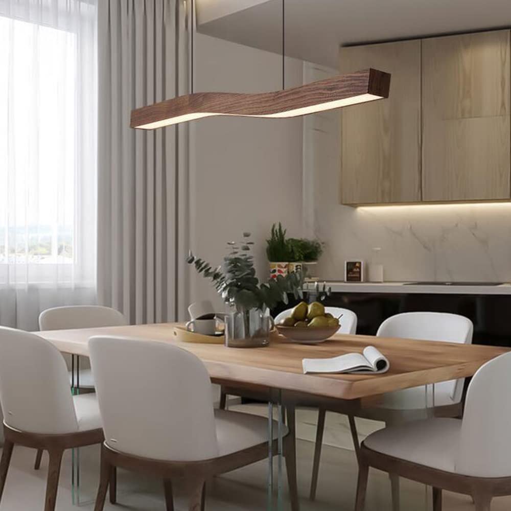 Muto Nordique Suspension Bois Salon/Chambre À Coucher/Salle À Manger - Neutralighting