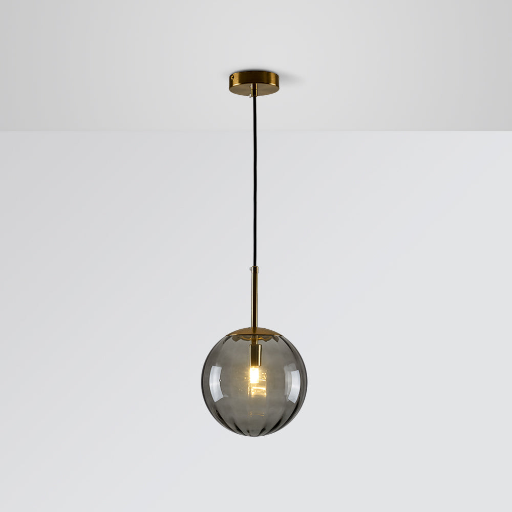 Lexa Suspension Boule Moderne Métal/Verre