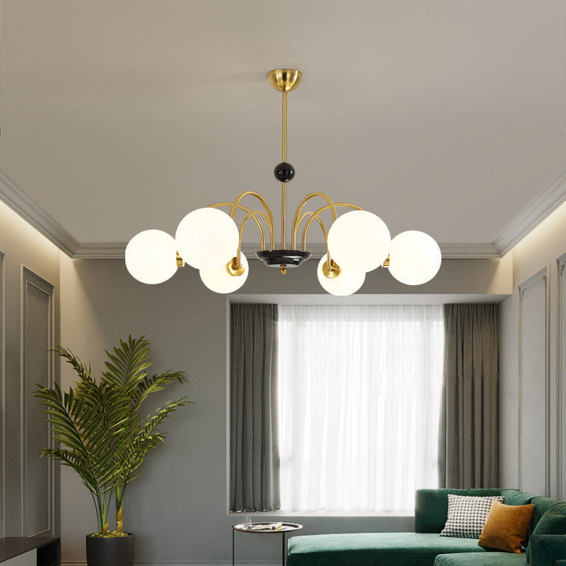 Valentina Luminaires Suspension LED Design Argent/Or Salle à manger - Neutralighting