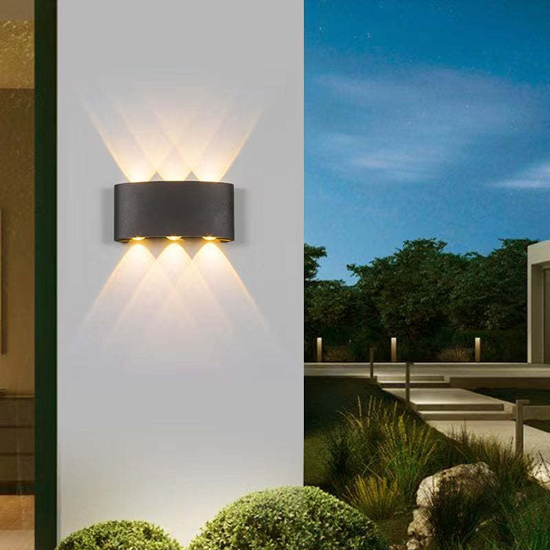 Tronix Applique Murale Rectangulaire Moderne Noir/Blanc. Corridor - Neutralighting