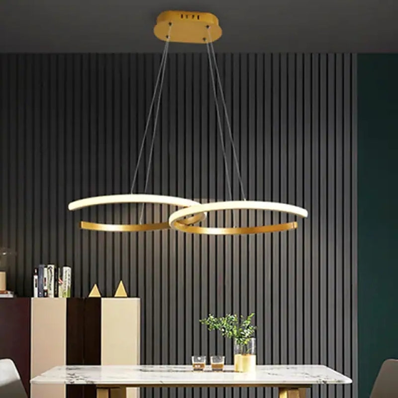 Arisha Luminaires suspension de lumière pendante de l'anneau LED pour la salle à manger - Neutralighting