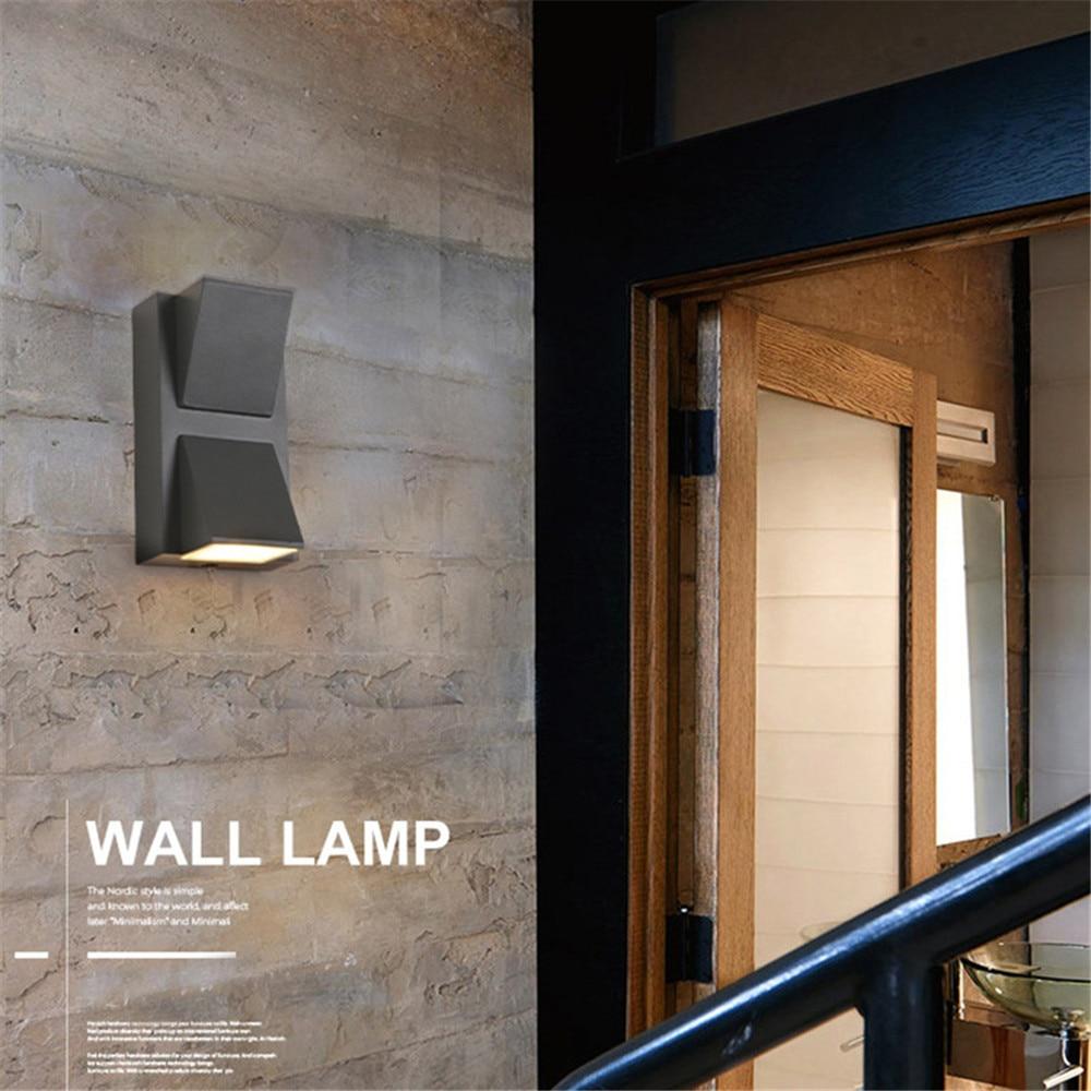 Ray Applique Murale Linéaire Moderne Simple, Métal, LED, Noir, Jardin - Neutralighting