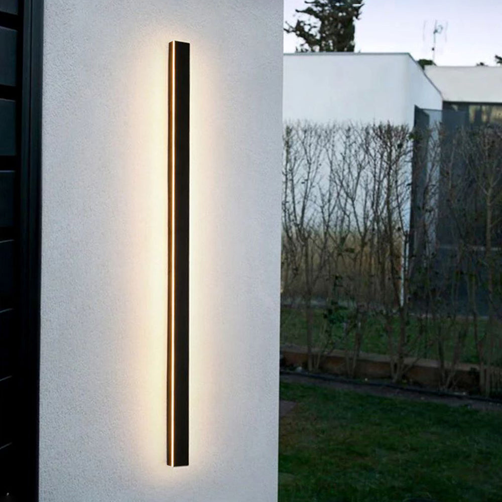 Elune Applique Murale Extérieur LED Étanche Minimaliste Métal Cour
