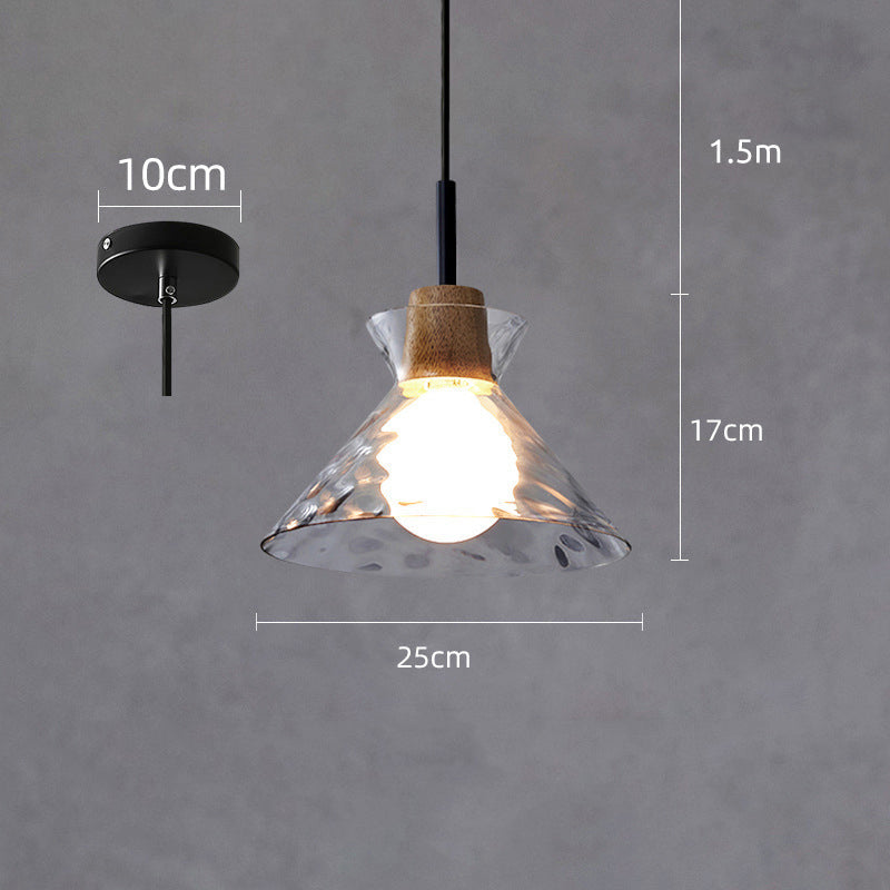 Arisha Suspension Dôme Vintage, Verre, Marron, Salon - Neutralighting