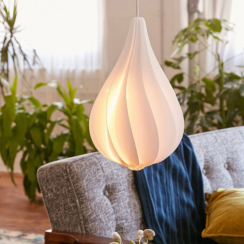 Valentina Suspension en Forme de Bourgeon Nordique Résine Salon - Neutralighting