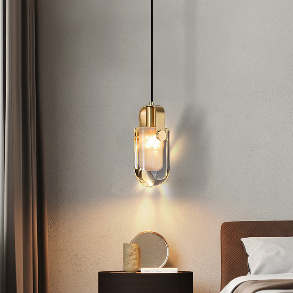 Kristy Classique Linéaire Suspension Cristal Salle à Manger Sallon - Neutralighting