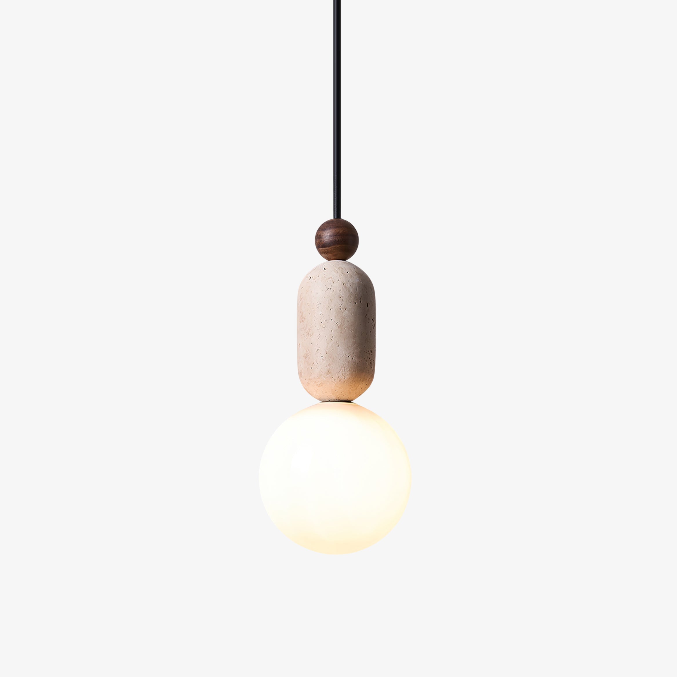 Vaarnii Travertine Pendant Light - Letslighting
