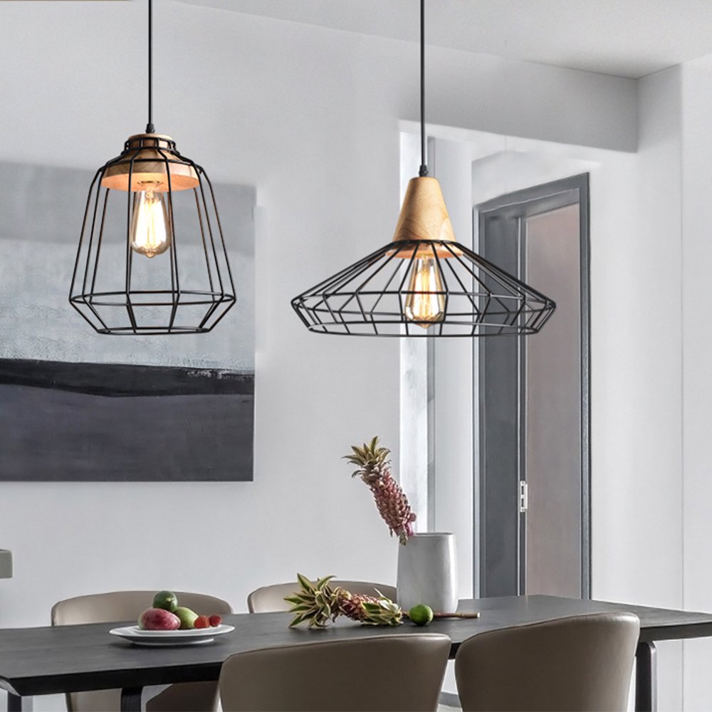 Silva Industriel Minimaliste Suspension Métal Salon - Neutralighting