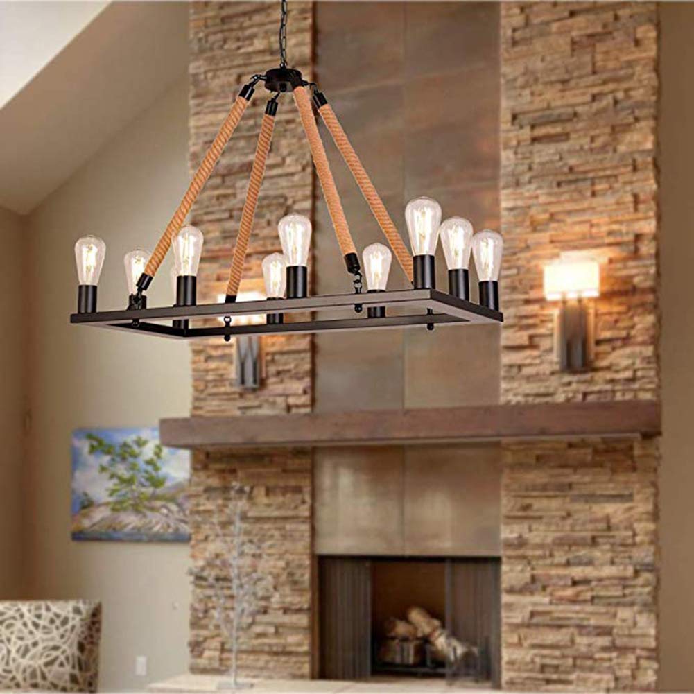 Epoch Design LED Vintage Industrielle Lampe Suspension En Métal Restaurant Bar - Neutralighting