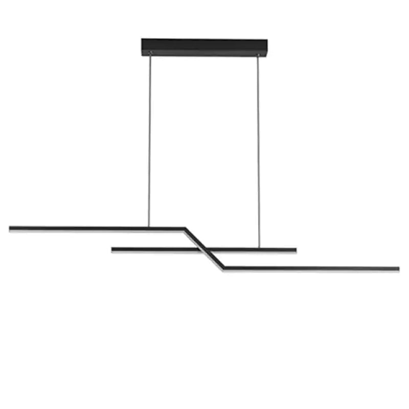 Arisha Luminaires Suspension LED Linéaire Moderne Métal Chevet Chambre - Neutralighting