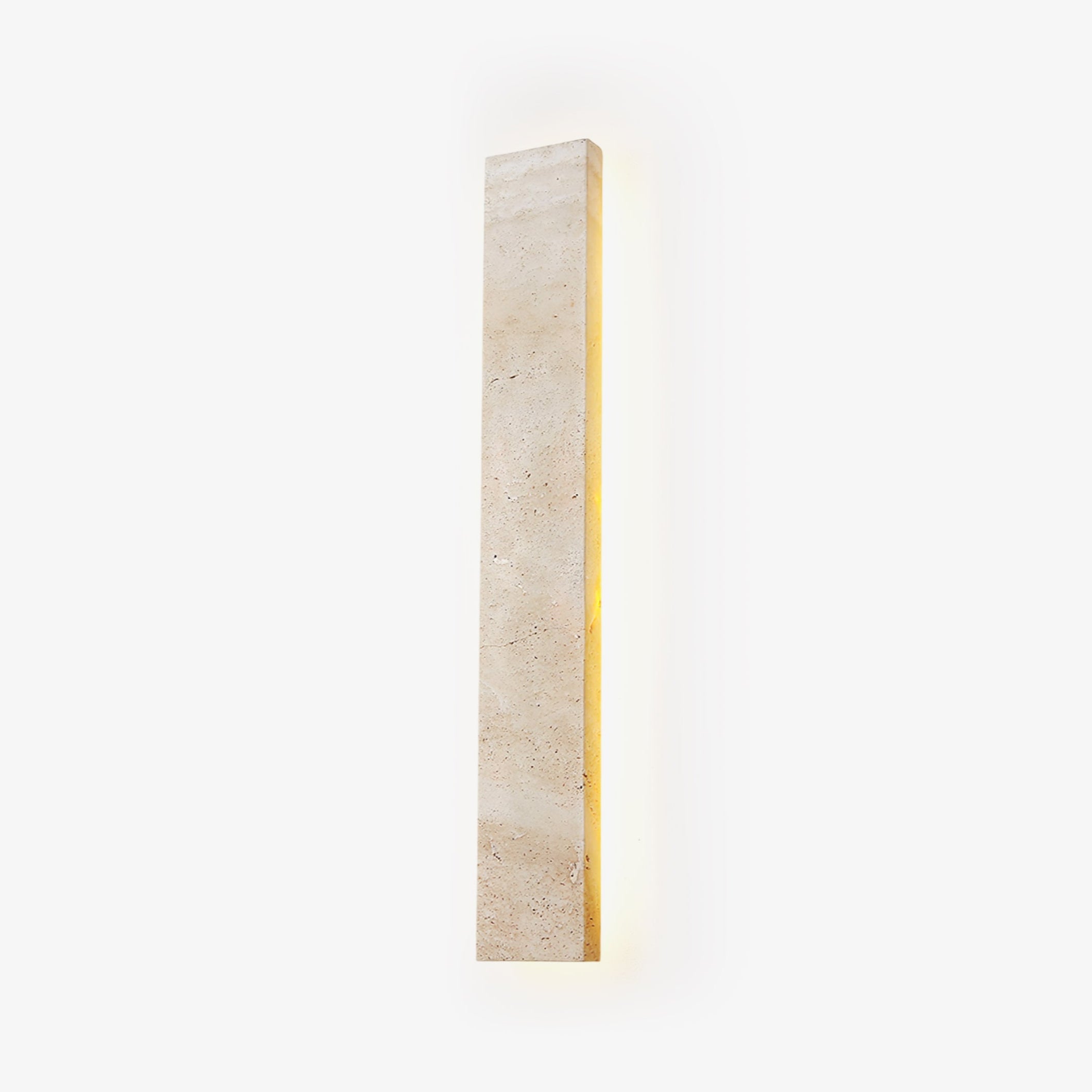 Olnorir Applique Murale Rectangulaire Mince en Travertin - Neutralighting