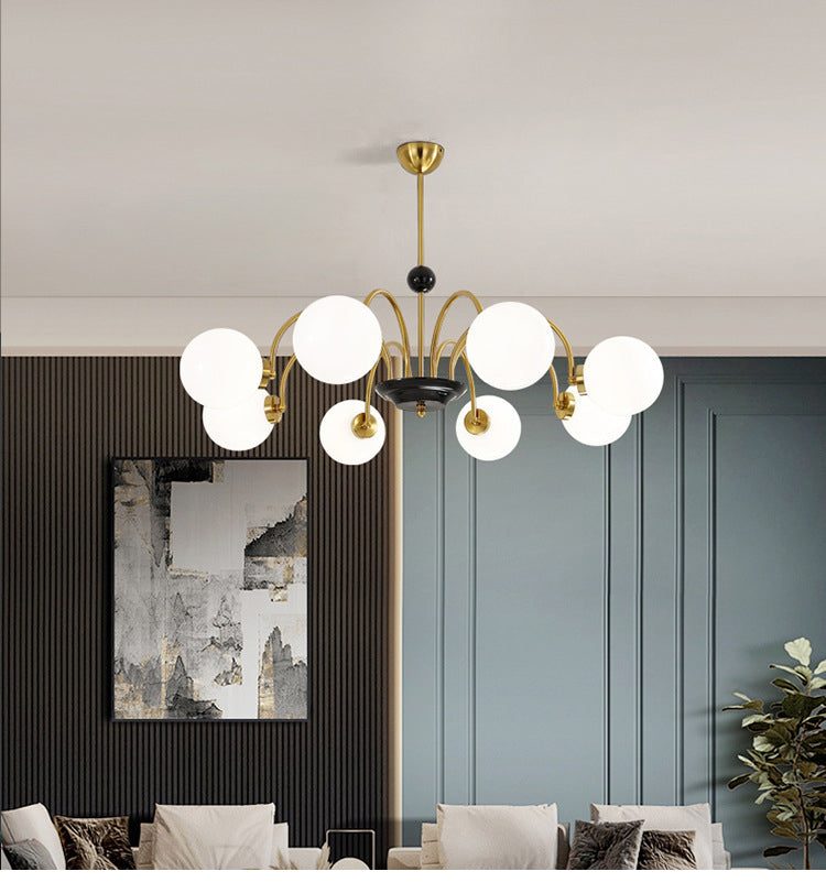 Valentina Luminaires Suspension LED Design Argent/Or Salle à manger - Neutralighting