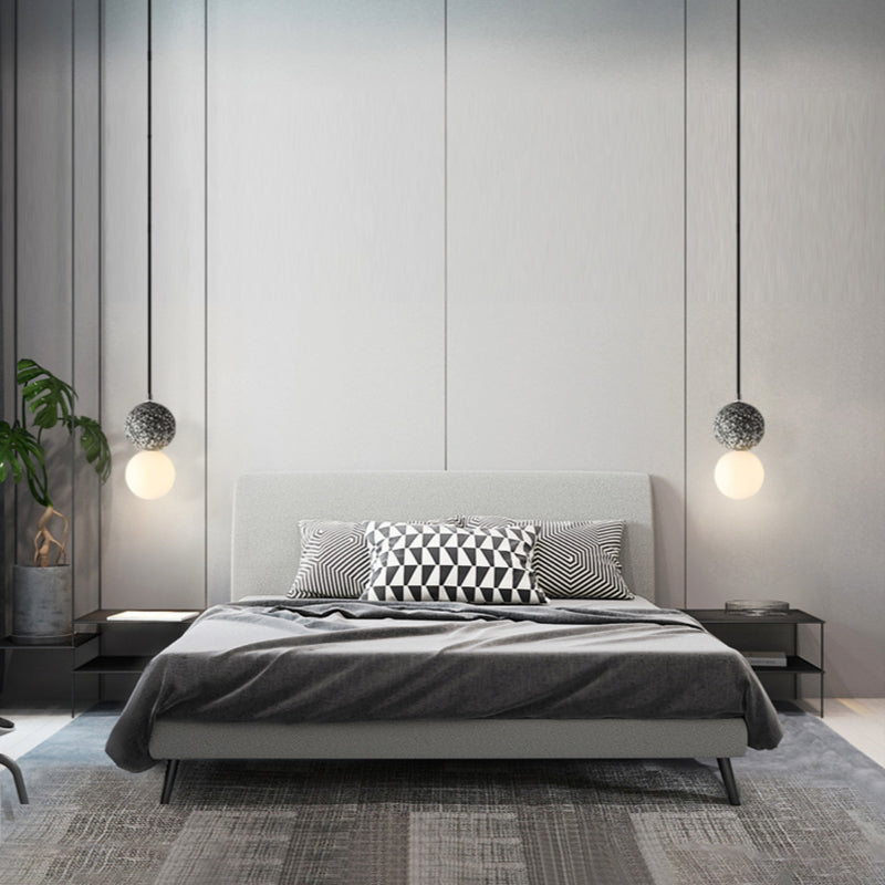 Kessie Luminaires Suspensions Globe Moderne Pierre/Verre Rose/Gris/Noir/Blanc Salon - Neutralighting
