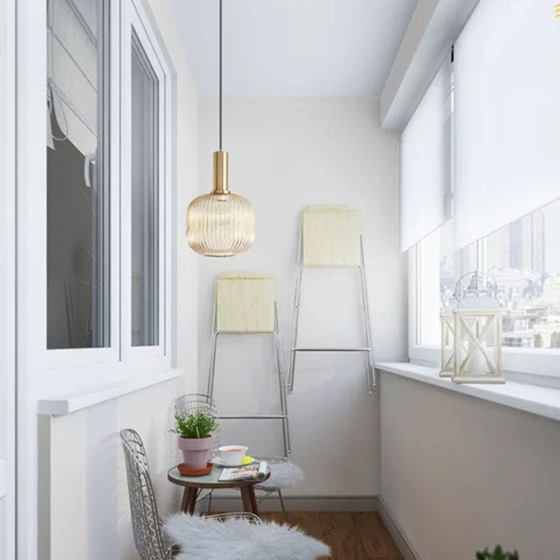 Valentina Luminaires Suspension Verre Moru Chambre à Coucher - Neutralighting