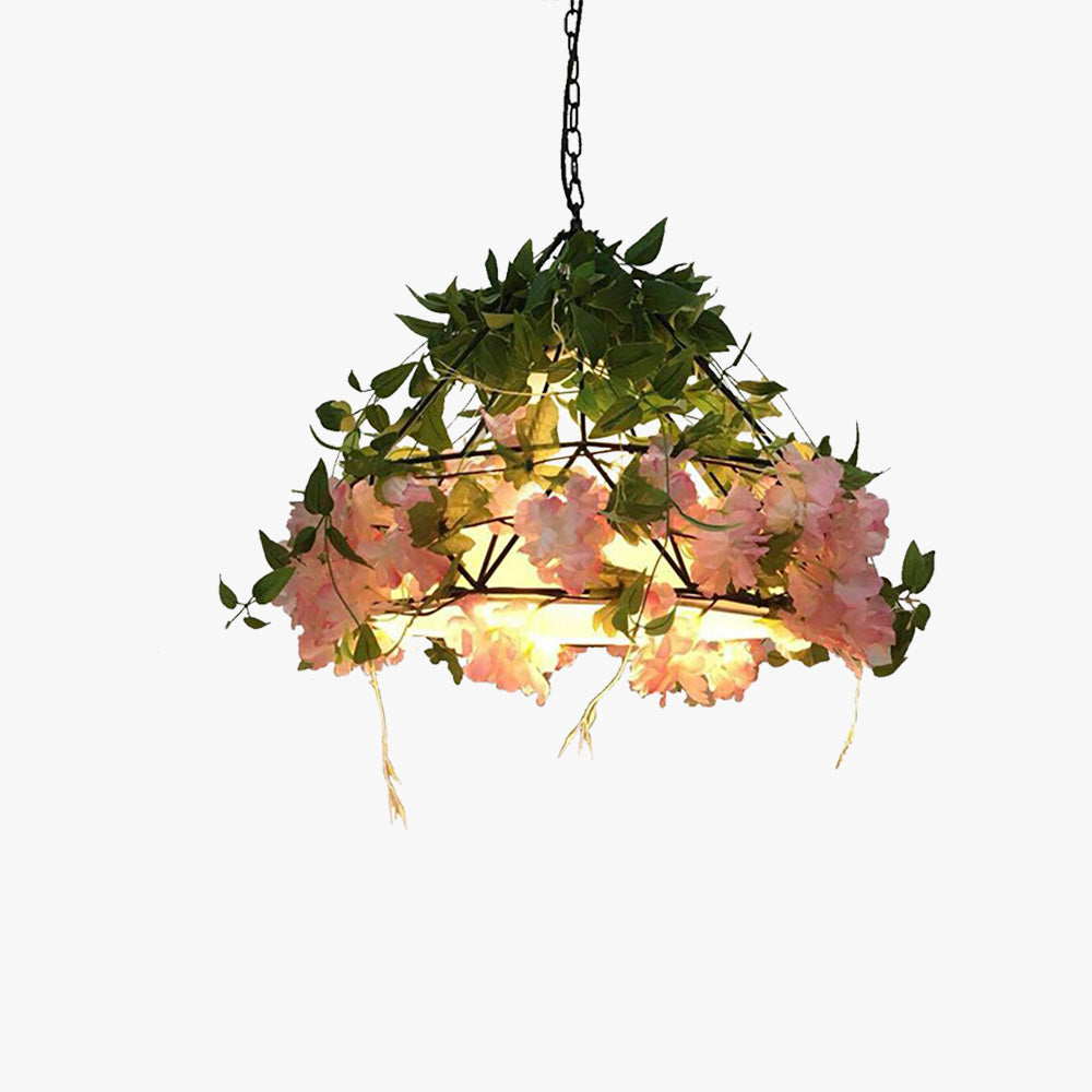 Ritta Fleurs Vintage Design LED Suspension Métal Bar Salon Salle à manger - Neutralighting