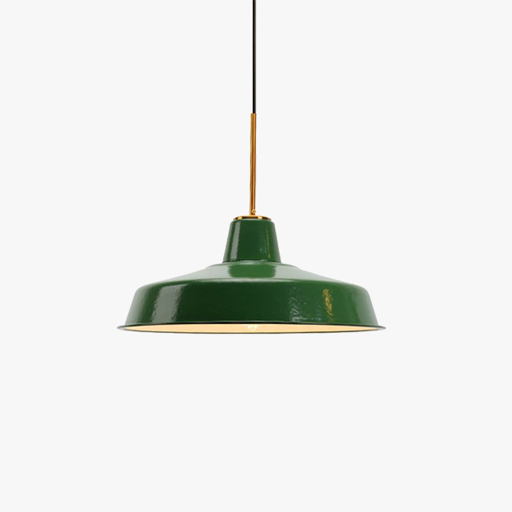 Arisha Vintage LED Suspension Vert Métal Chambre à coucher Salon - Neutralighting