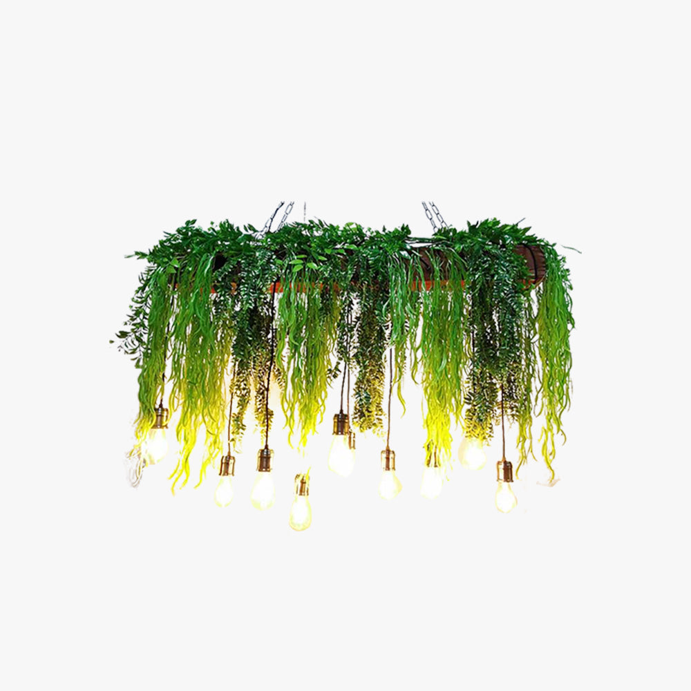 Ritta LED Suspension Vert Métal Salle à Manger Salon Cuisine - Neutralighting