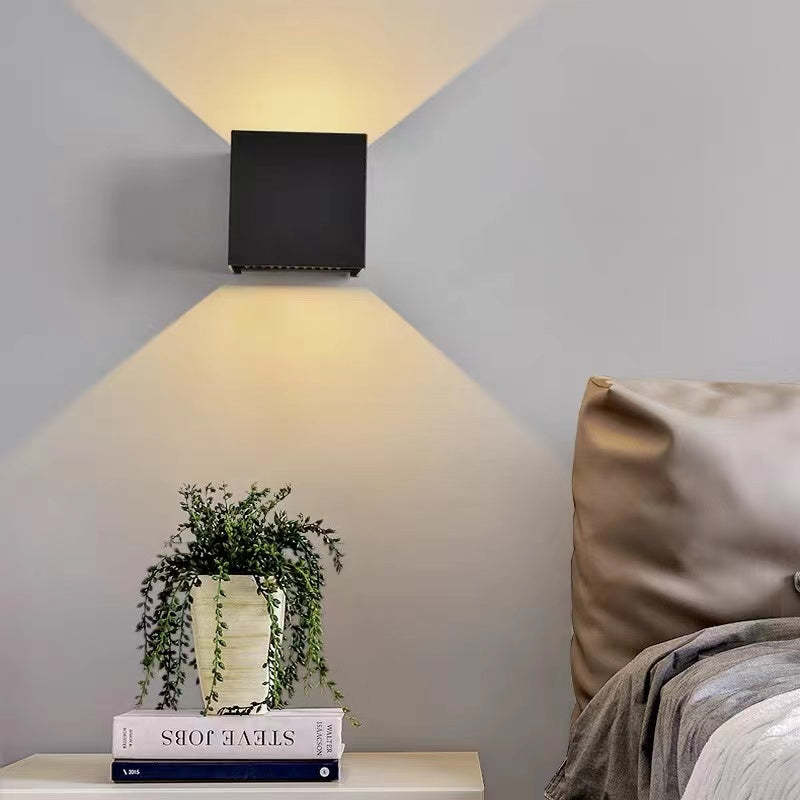 Nexu Applique Murale Carrrée Minimaliste Intérieur/Extérieur - Neutralighting