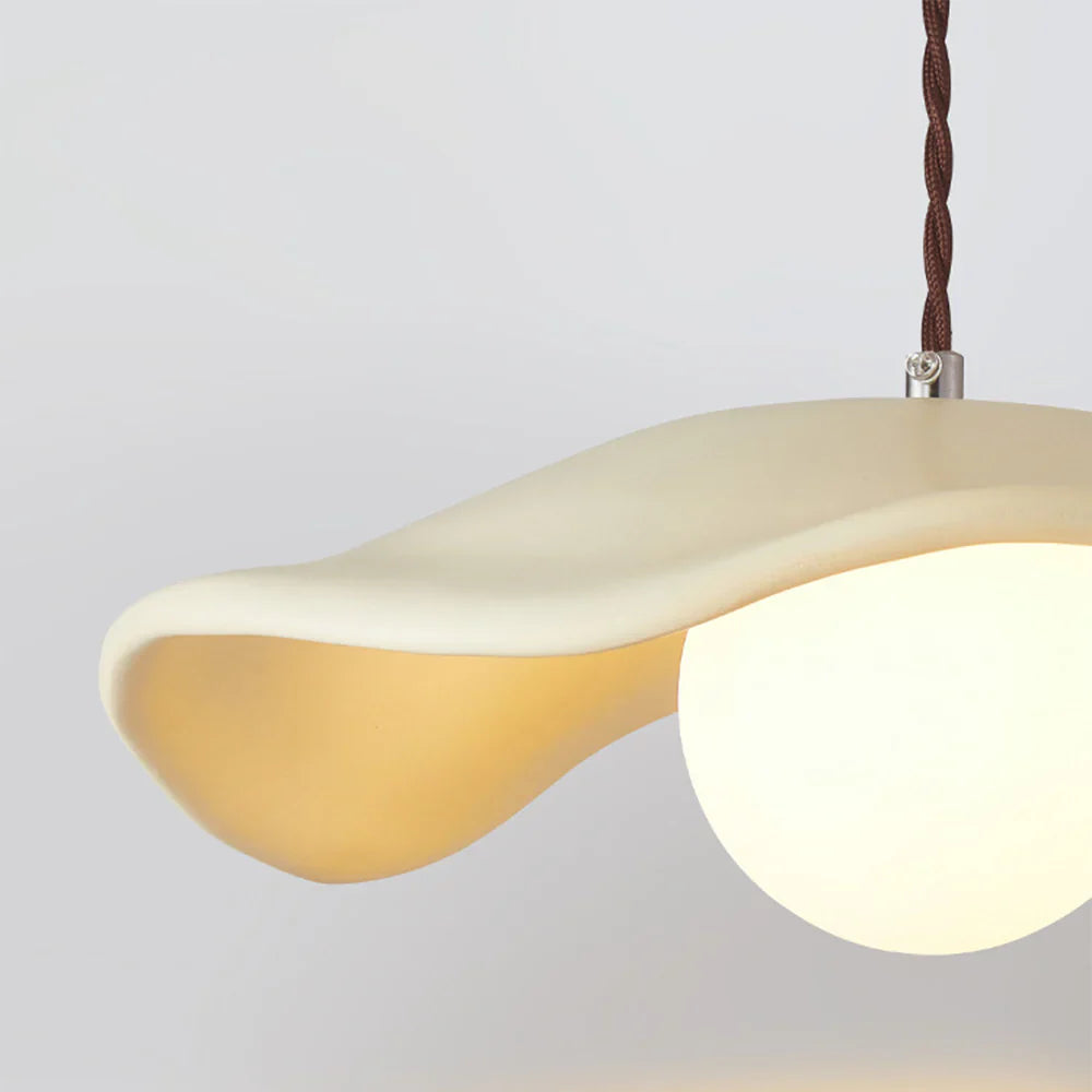 Avi Nordique LED Suspension Métal/Résine Salon/Salle À Manger - Neutralighting