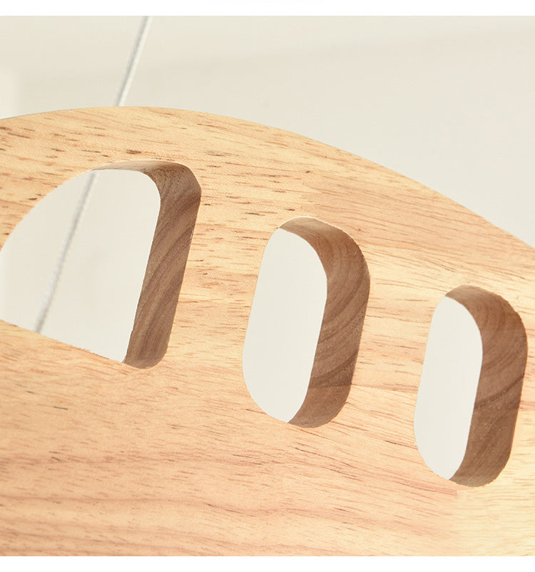 Aria Luminaires Suspension Avion Moderne, Bois, Chambre d'Enfant/Salon - Neutralighting