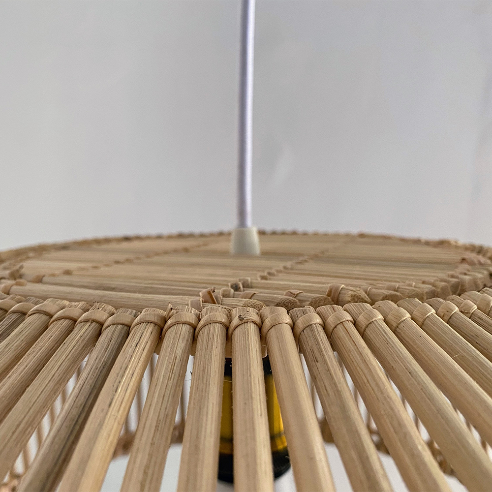 Ritta Noix de Coco Bosquet Suspension Rotin Chambre à Coucher Salle à Manger - Neutralighting