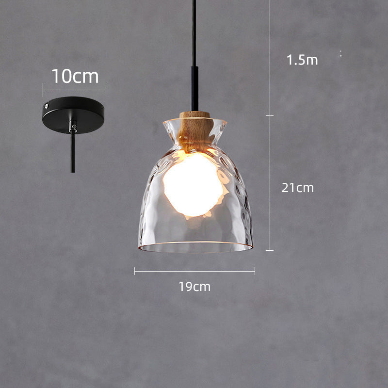 Arisha Suspension Dôme Vintage, Verre, Marron, Salon - Neutralighting