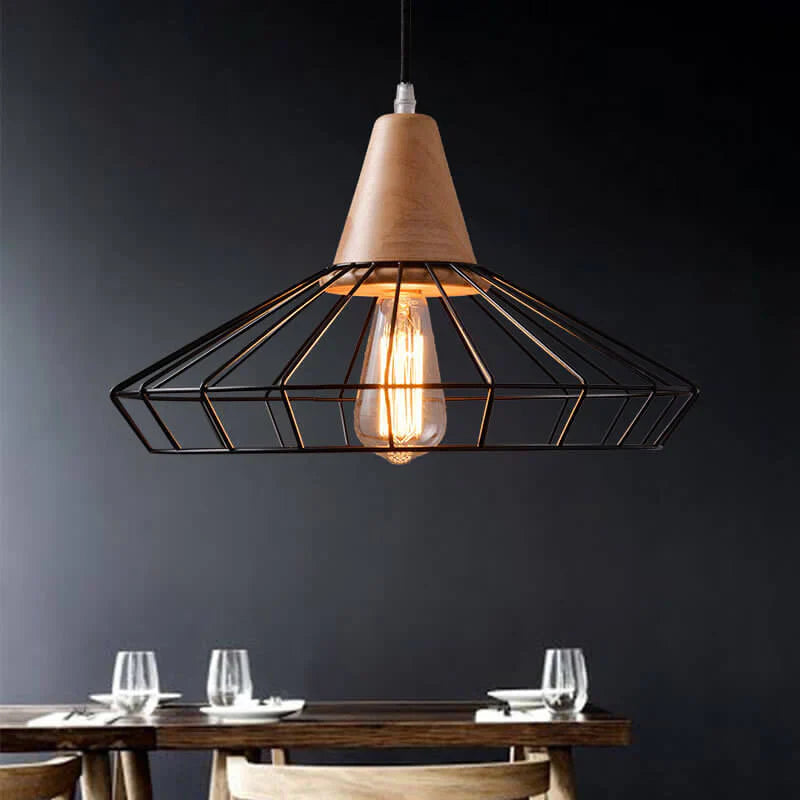 Silva Industriel Minimaliste Suspension Métal Salon - Neutralighting
