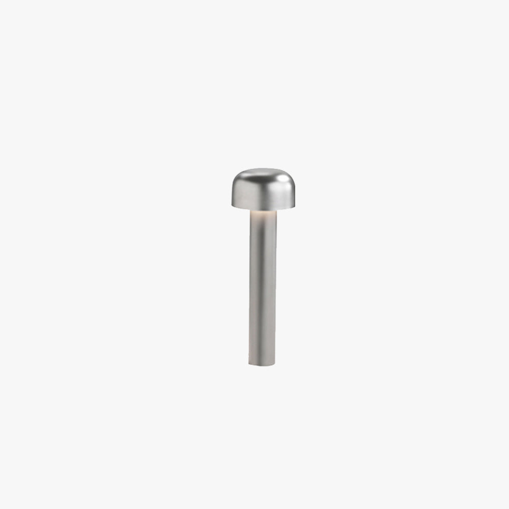Ray Extérieure Champignon Moderne, Métal, Argent/Noir, Extérieur - Neutralighting