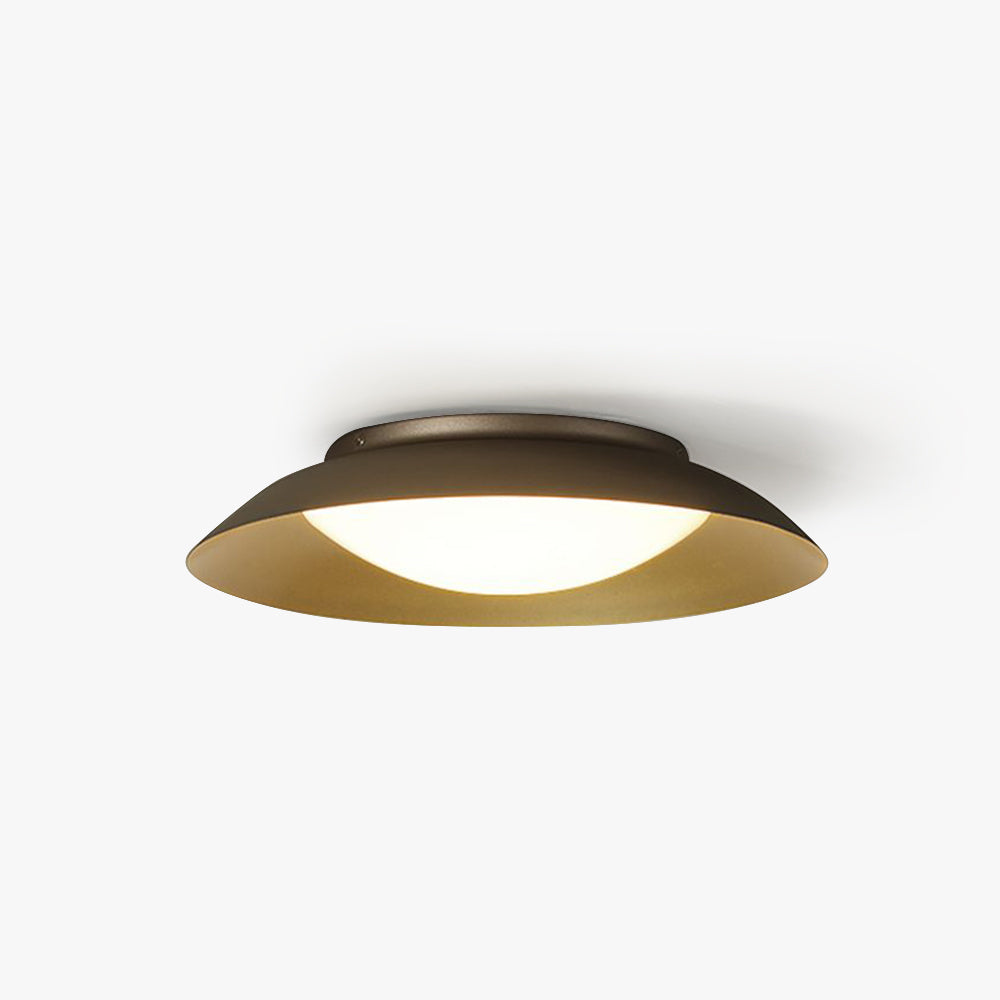 Arisha Moderne Plafonnier Bol Moderne Métal Laiton Salon - Neutralighting