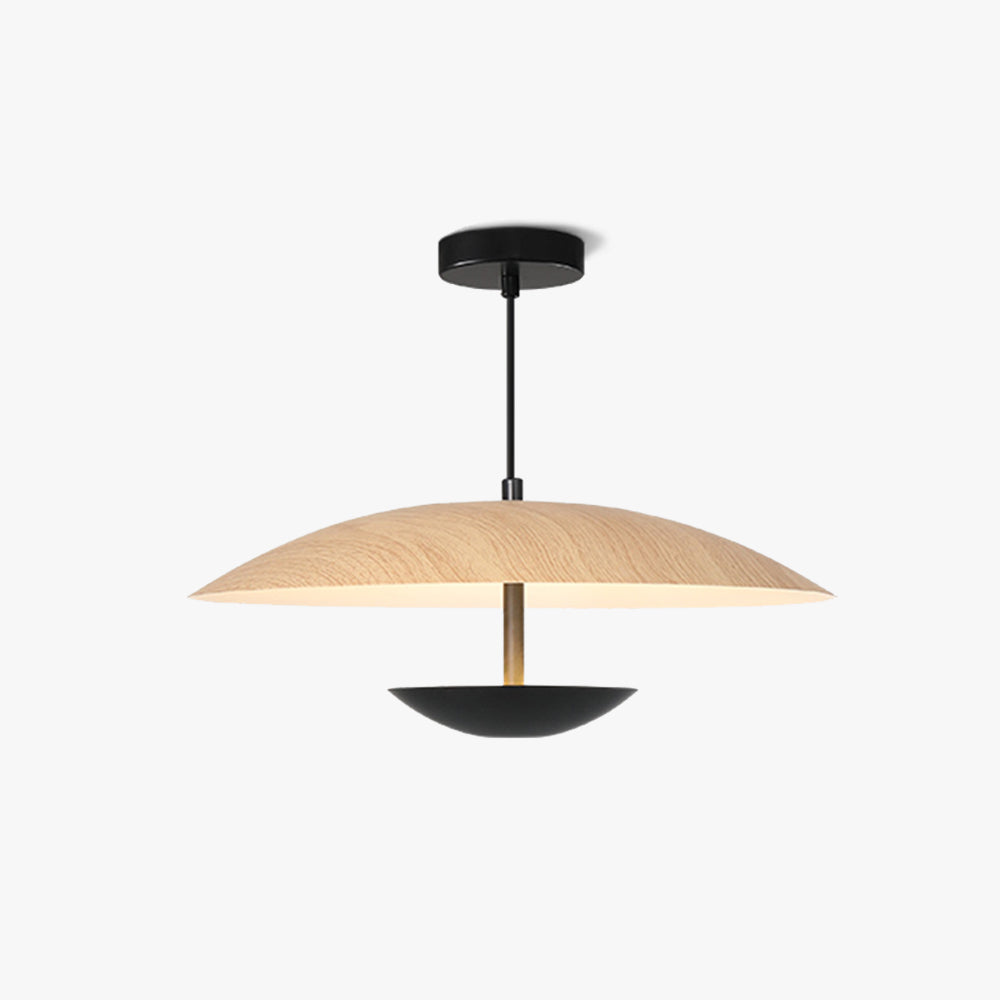 Zephy Suspension Dôme Traditionnelle. Bois/Marron. Salon/Salle à Manger - Neutralighting