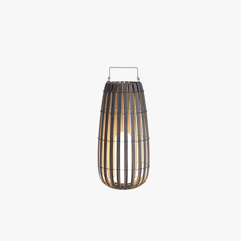 Ray Lampadaire Cylindre Vintage, Bois, Bois, Allée