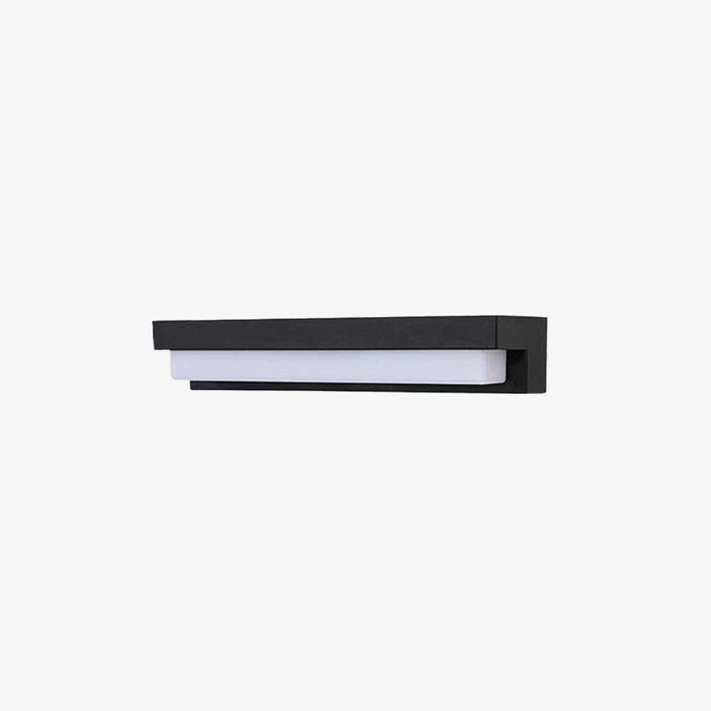 Ray Linéaire Murale Extérieur Noir/Blanc Acrylique Extérieur - Neutralighting