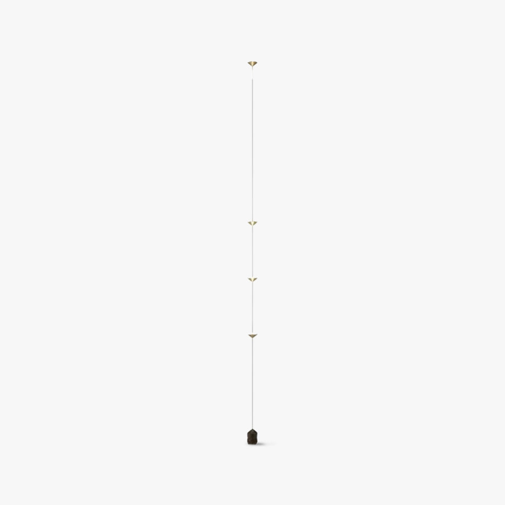 Ray Lampadaire Linéaire Minimaliste, 3 Ampoules, Chambre - Neutralighting