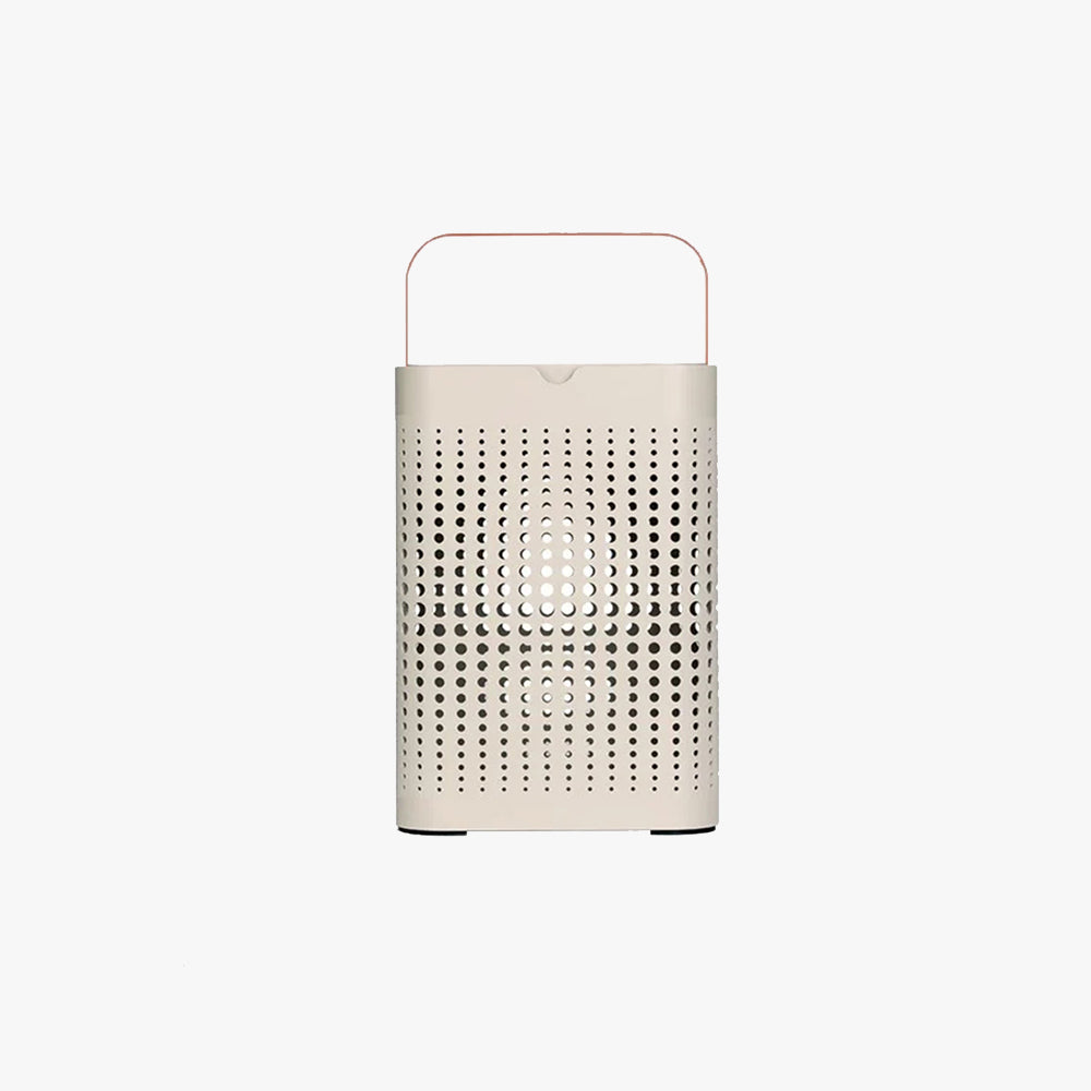 Ray Lampadaire Panier Vintage, Métal/Verre, Blanc, Extérieur - Neutralighting