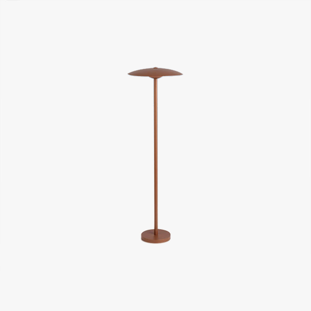 Arisha Lampadaire Parapluie Moderne, Métal, Noir/Café, Extérieur - Neutralighting