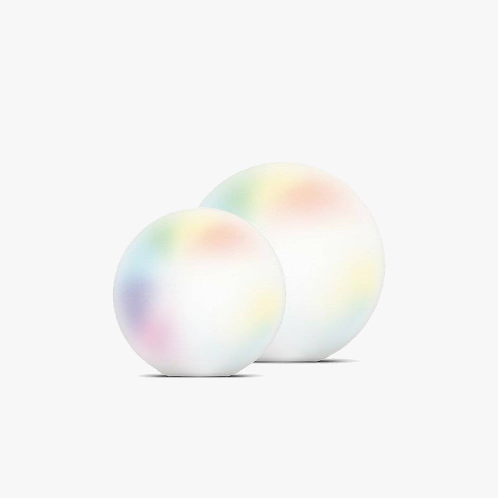 Aria Lampe Extérieur Boule Moderne, Résine, Coloré, Allée