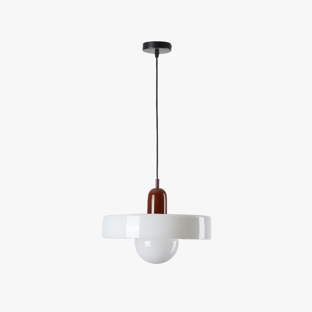 Jess Suspension Ronde Vintage Verre Salon - Neutralighting