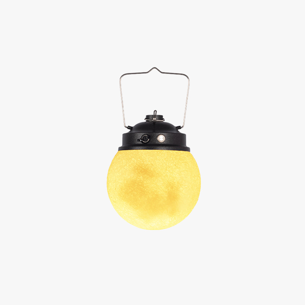 Aria Suspension Extérieure Globe Moderne, Métal/Résine, Or, Jardin