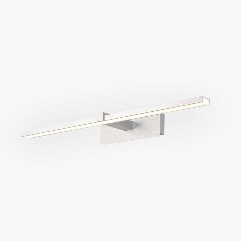 Arisha Simple LED Applique Murale Linéaire Moderne Métal/Acrylique Argent Salle de Bain - Neutralighting