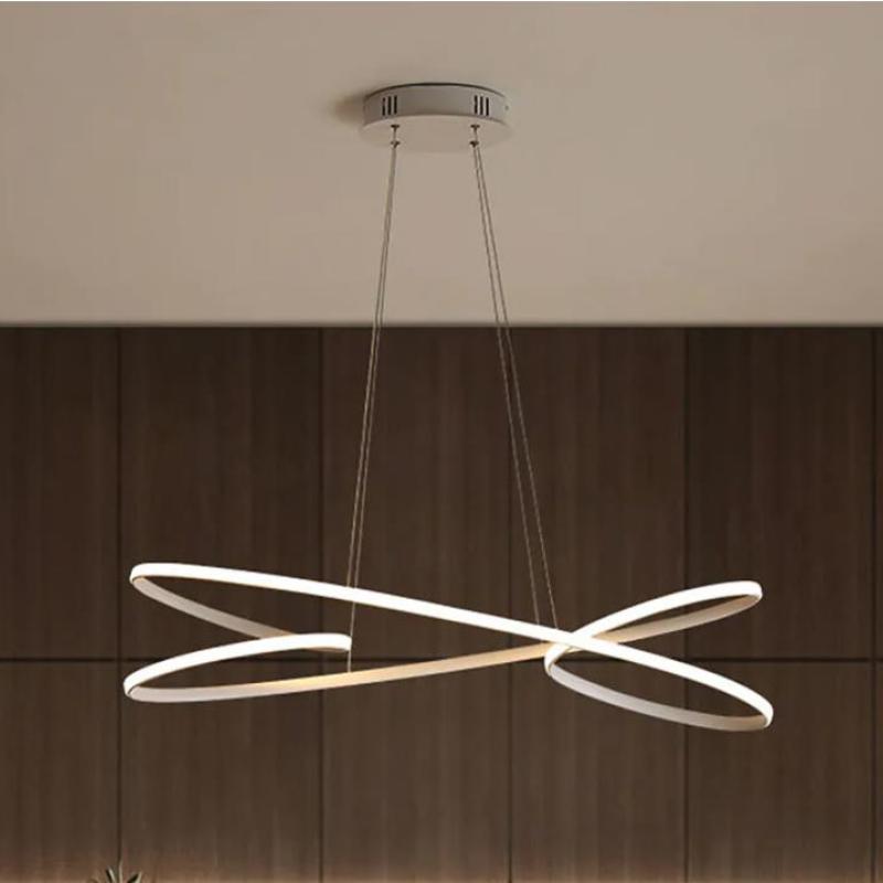 Arisha Luminaires Suspension Papillon LED Moderne Métal Salle à manger - Neutralighting