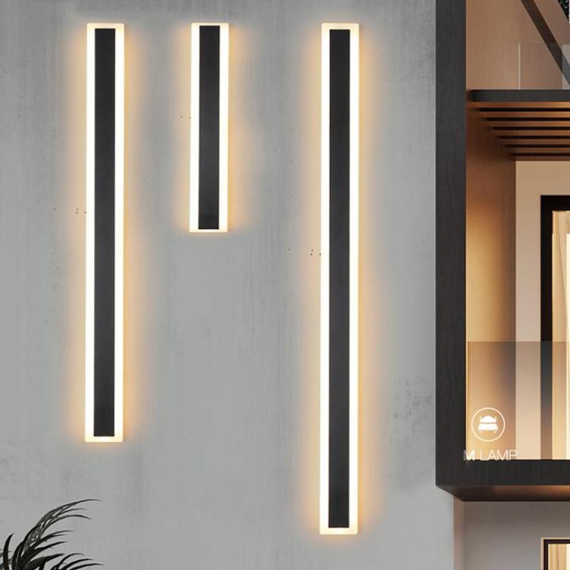Vynn Applique Murale Extérieur Moderne Étanche LED Noir/Blanc - Neutralighting