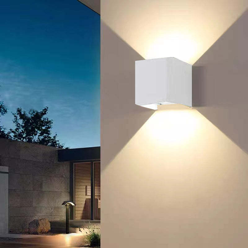 Nexu Applique Murale Carrrée Minimaliste Intérieur/Extérieur - Neutralighting