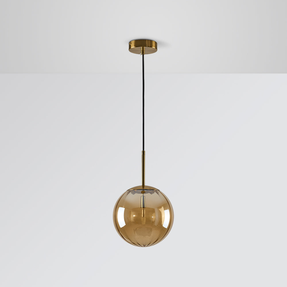 Lexa Suspension Boule Moderne Métal/Verre
