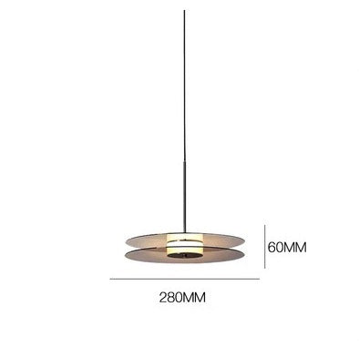 Luminaires Suspension LED Moderne Bronze Verre Salle à manger/Salon - Neutralighting